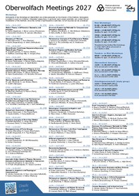 Poster with scientific program